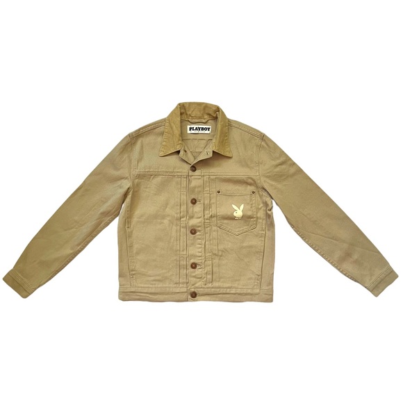 PLAYBOY x PACSUN Pumice Stone Vintage Fit Denim Jacket Size Men’s S, M - Picture 7 of 11